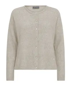 Вязаный кардиган серого цвета Mos Mosh, серый