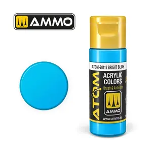 Ярко-синий, ATOM Acrylic Paints