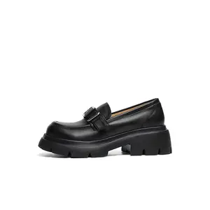 Лоферы 5,5 см женские RED DRAGONFLY, Black