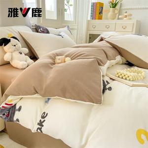 Yalu Пододеяльник 220х240 см, детский, с мультяшным принтом, класс А для мам и малышей