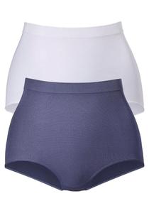 Трусы PETITE FLEUR Shaping, цвет marine+weiß