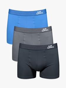 Профессиональные боксеры JustWears, синий/серый/черный