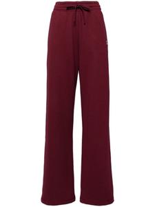 Maison Kitsuné брюки с логотипом, красный