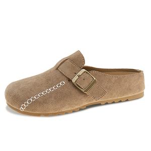 JINDUN Устойчивые к истиранию антибактериальные сандалии с закрытым носком, женские, цвета хаки