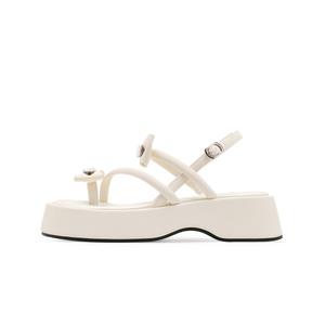 C°BANNER Женские сандалии на одной застежке бежевые, цвет Beige