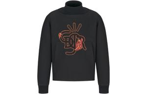 Трэвис Скотт Quarterly Новые продукты Толстовка Мужская черная Dior, черный