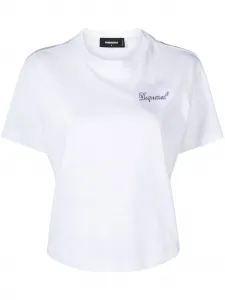 Футболка с логотипом DSQUARED2, белый