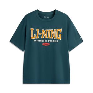 LINING Футболка Unisex Dark Reef Green