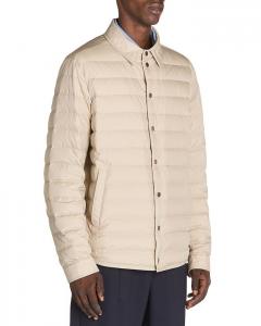 Куртка-рубашка Bourdon с стёганой отделкой Moncler, коричневый/бежевый