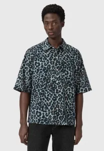 Силезская футболка с изображением льва Allsaints, Grey