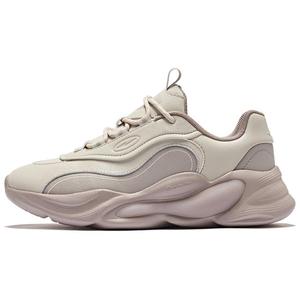 Erke Женские повседневные туфли с низким верхом, устойчивые к износу, с противоскользящим эффектом, цвета "белый имбирь", с серо-жемчужным оттенком, молочный чай