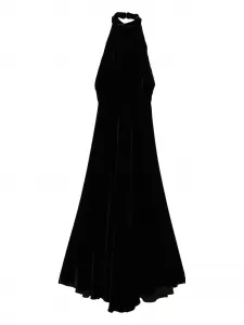 Платье с вырезом халтер Raquel Diniz, черный