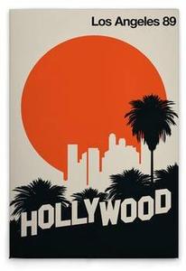 Картина на холсте A.S. Création LosAngeles89 цвет cremeschwarzorange