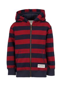 Толстовка Band of Rascals Kapuzenpullover Striped Zip, красный