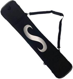 Портативная универсальная сумка для сноуборда с защитным чехлом из шпона, рюкзак для сноуборда, расширенный, из эластичной водонепроницаемой ткани SBR WEALTHY73, Black