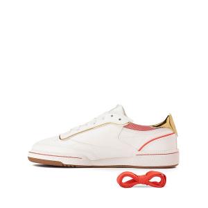 Кроссовки Reebok x Angel Reese Club C Athletic Shoe, цвет Chalk/Sunset Coral
