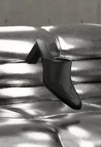 Мюли на каблуках Even&Odd, Black