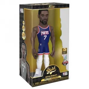 Фигурка Funko Special Edition Gold NBA Brooklyn Nets Кевина Дюранта CE'21, 30 см, синий