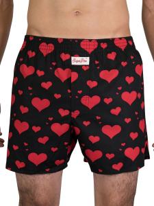 Боксеры Sugar Pine Boxer Webboxershorts weit Motive Print, цвет Herzen schwarz