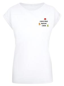 Футболка Рождественская пекарня белого цвета F4NT4STIC