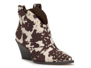 Ботинки Jessica Simpson Zadie Western Bootie, Brown/White Cow Print
