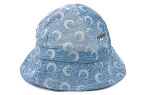 Marine Serre Унисекс синяя ведро-шляпа, Blue