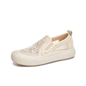 SENJIALUO Женские легкие противоскользящие повседневные туфли с устойчивостью к истиранию низкие хаки, цвет Khaki