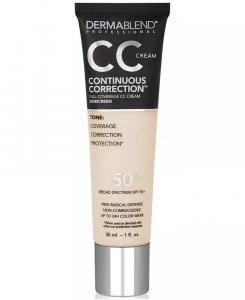 СС-крем непрерывной коррекции SPF 50+ Dermablend, цвет 10N