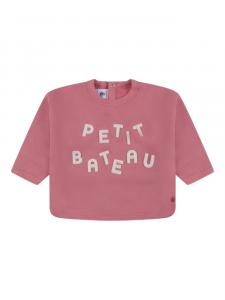 Флисовая толстовка Petit Bateau, розовый