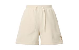 Повседневные шорты женские темно-кремовые MLB