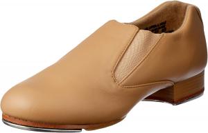 Унисекс взрослый тап для степа Capezio Riff слипоны, Caramel