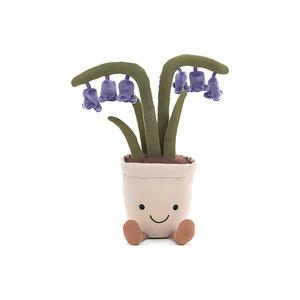JELLYCAT Плюшевая кукла Fun Plant Collection Bluebell Dolls, высота 26 см в сидячем положении