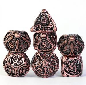 RPG Dice Hell Torture RGFK Набор из 7 металлических кубиков