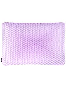 Beliani Подушка из пенополиуретана с эффектом памяти ATHOS, фиолетово-белая - (Ш) 54 x (В) 12 x (Д) 37 см