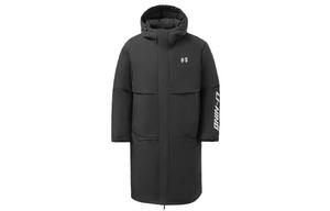 Спортивная модная коллекция пуховик мужской черный Lining, черный