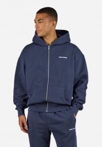 Толстовка Pegador LOGO OVERSIZED JACKET, Washed Indigo Navy White/Blue