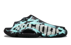 LINING Лининг BadFive SLIDE OG противоскользящие износостойкие шлепанцы мужские синие, цвет Blue