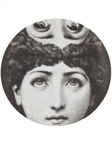 Тарелка с рисунком Fornasetti, белый