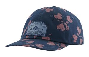 Хлопковая бейсболка из переработанного нейлона мужская тёмно-синяя Patagonia