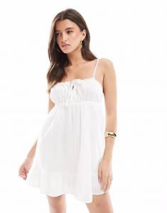 Сарафан мини от Cotton:On Serena белого цвета