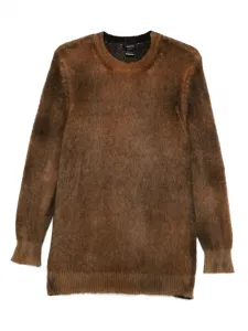 Свитер с круглым вырезом Avant Toi, коричневый