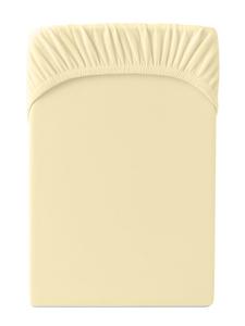 Cats Collection Простыня на резинке из высококачественного трикотажа, ванильного цвета