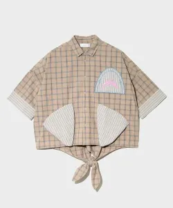 Женская рубашка с рисунком акулы и акульим мотивом Gsc Womens Select, цвет Beige