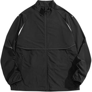 PEACEBIRD MEN Куртка мужская Black 1 Stand Collar Moderate Others