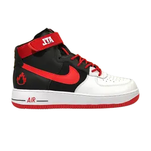 Кроссовки Nike Air Force 1 High LV8 GS 'Atlanta Away', белый