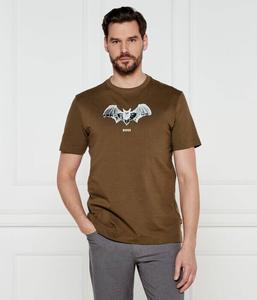 Футболка Boss Orange Te_spiderbat, зеленый