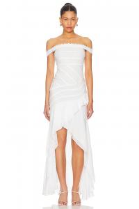 Платье макси мэнди Tularosa, белый