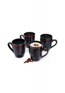 Серия глиняной посуды Токио Sänger, blau - kaffeebecher set 4-teilig