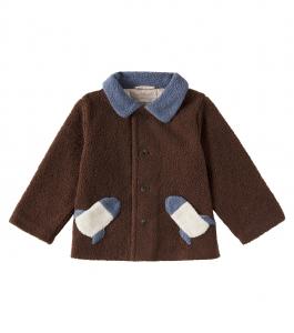 Флисовое пальто Calin Rocket Konges Sløjd, Cappuccino