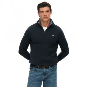 Свитер Superdry M6110706A half zip, синий